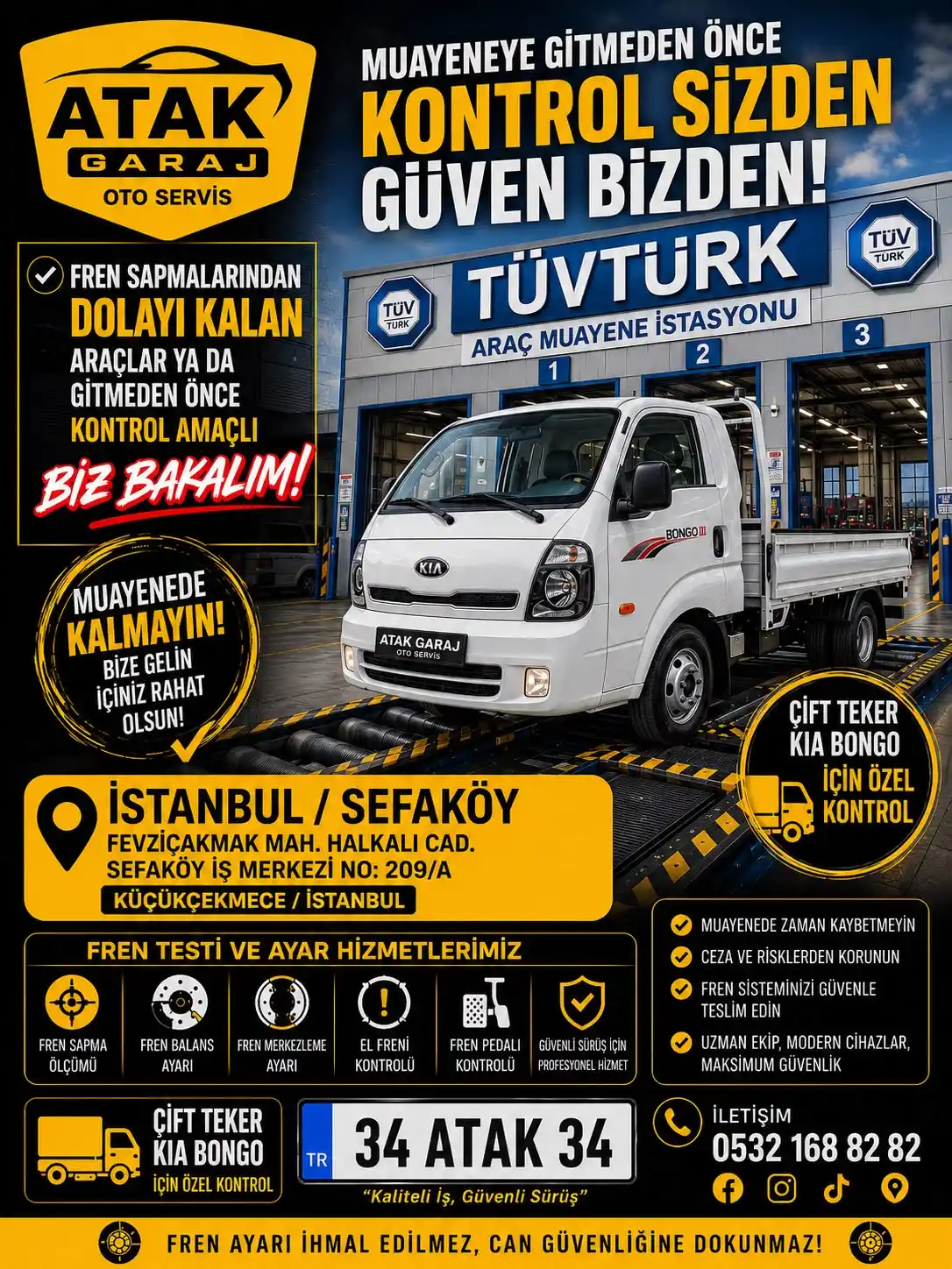 Fren Testi ve Muayene